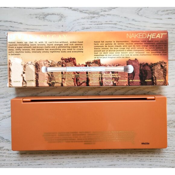 NWT Urban Decay Naked Heat Eyeshadow Palette RARE - Picture 6 of 8